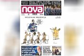 Nova, naslovna za subotu nedeljau 06-07. avgust 2022. broj 340, dnevne novine Nova, dnevni list Nova Nova.rs