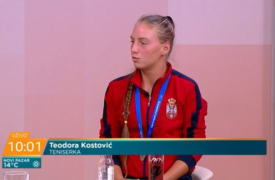 Teodora Kostović i Slobodan Ranković: Srpske teniserke u vrhu Evrope
