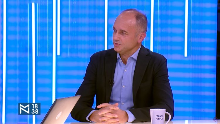 Zoran Vuletić, Građanski demokratski forum, gost, emisija Među nama, Medju nama Nova S