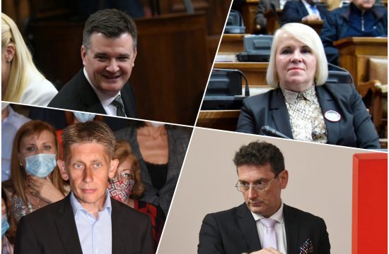 Milenko Jovanov, Nataša Jovanović, Aleksandar Martinović i Nebojša Bakarec