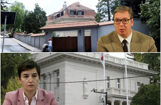 Aleksandar Vučić, Ana Brnabić, vila Bokeljka, vila Jovanke Broz