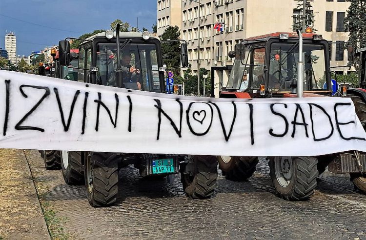Novi Sad, poljoprivrednici, protest, blokada