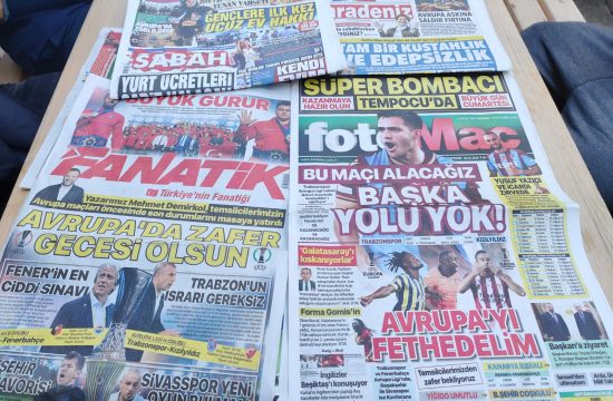 Turske novine Zvezda Trabzon