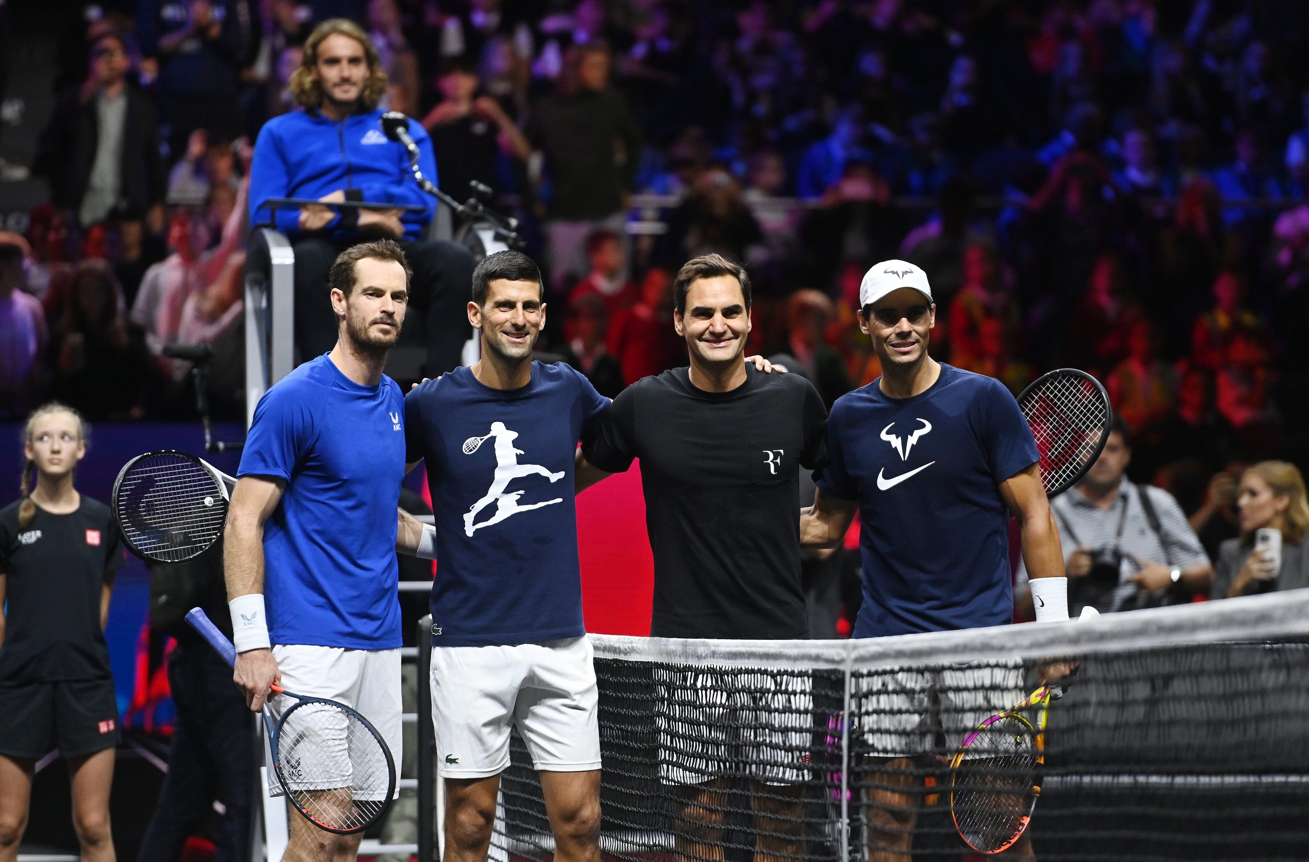 Novak Đoković, Endi Mari, Rafael Nadal i Rodžer Federer