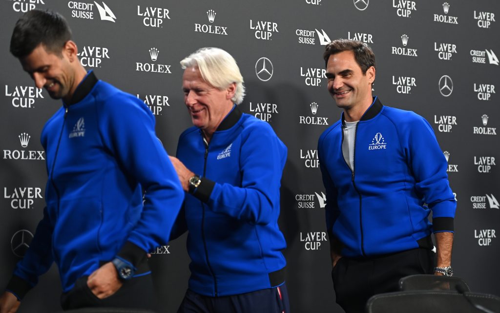 Novak Đoković, Rodžer Federer, Bjorn Borg