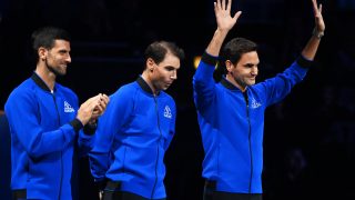 Novak Đoković, Rodžer Federer i Rafael Nadal