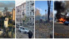 Granatiranje centre Kijeva