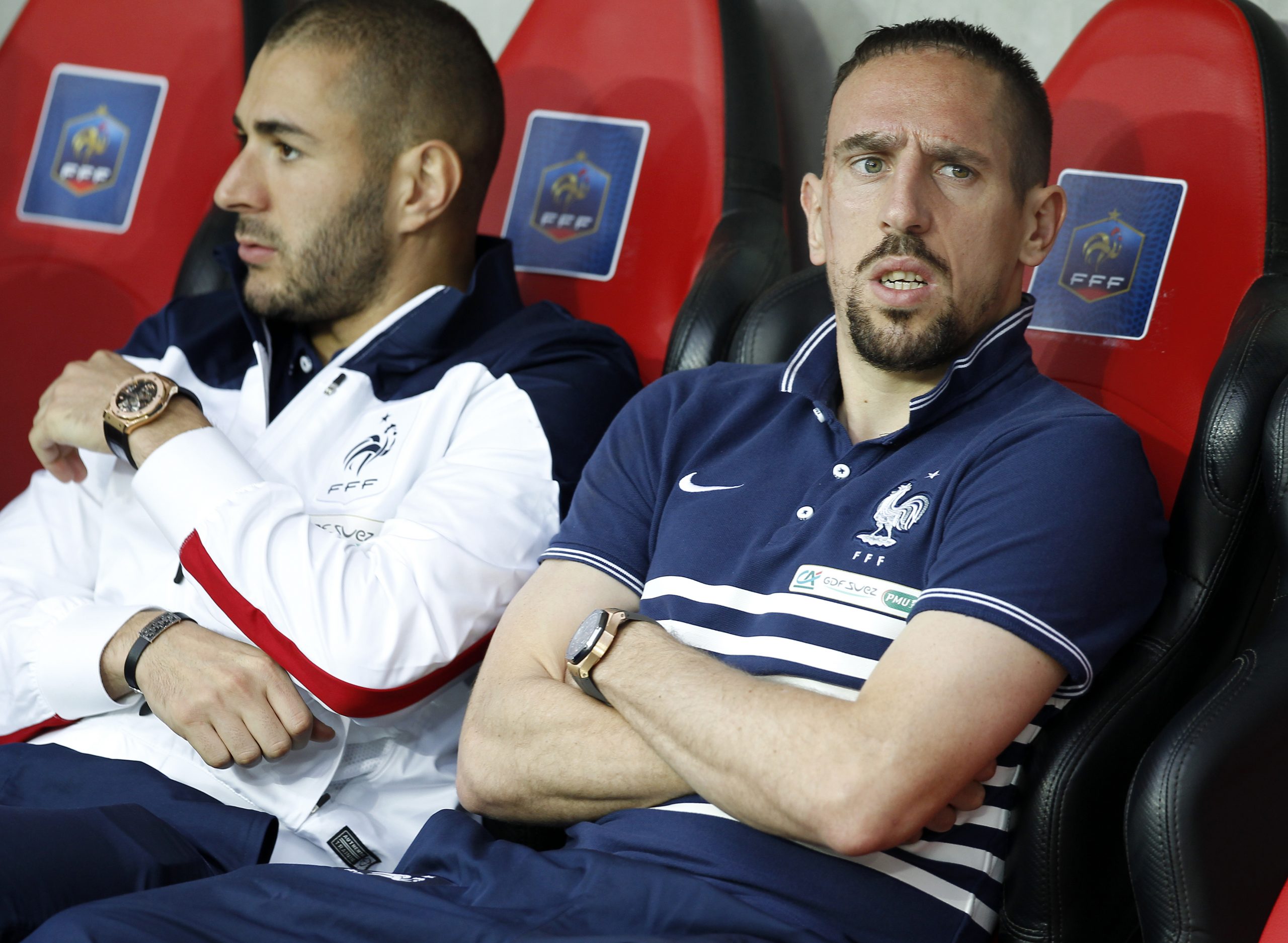 Frenk Riberi i Karim Benzema