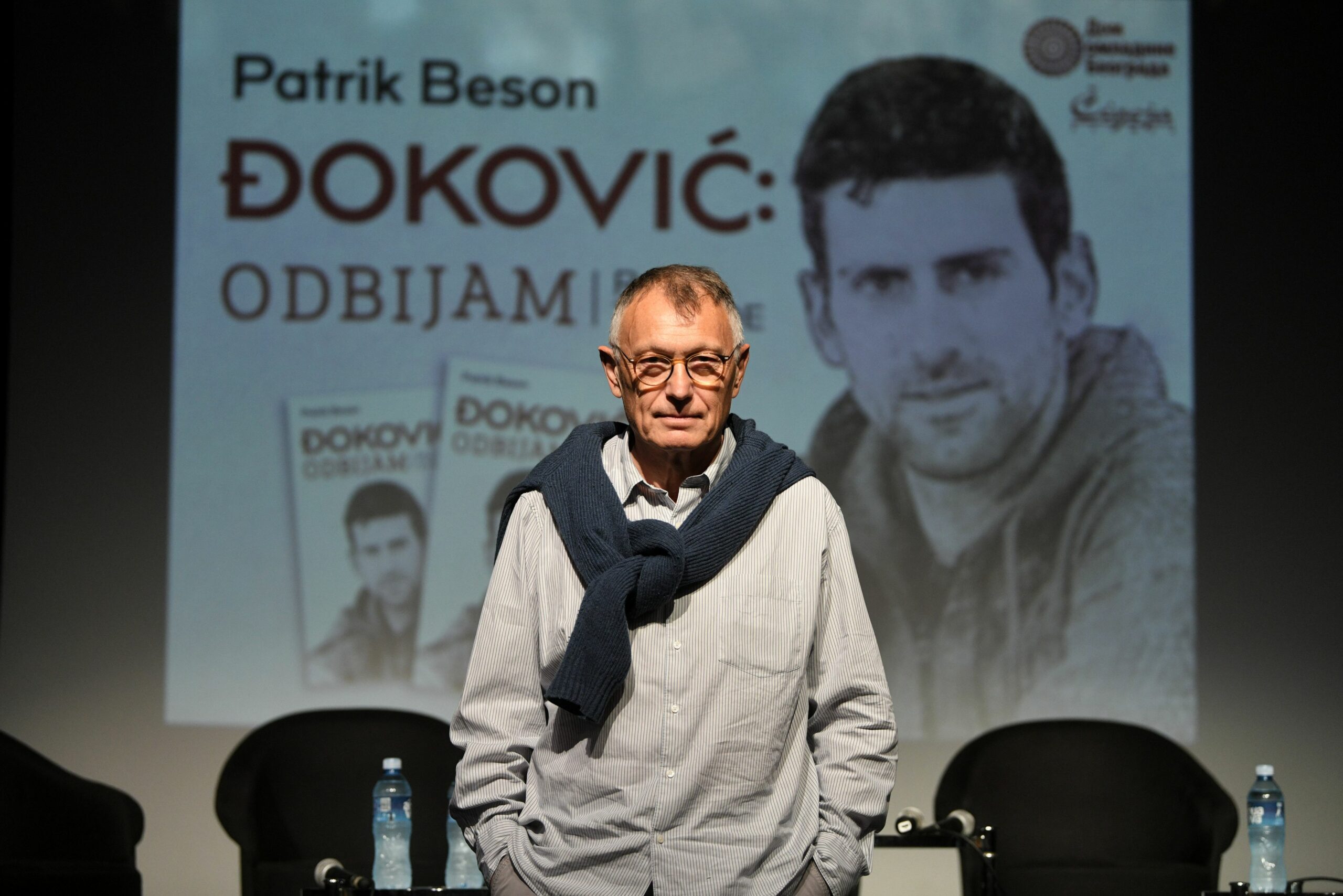 Promocija prevoda knjige Đoković: Odbijam, rat zvezde, francuskog pisca Patrika Besona