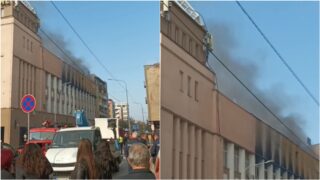 Kruševac, Požar u kineskoj robnoj kući u Kruševcu, vatrogasci