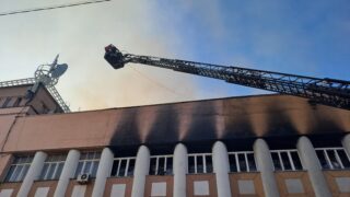 Kruševac, Požar u kineskoj robnoj kući u Kruševcu, vatrogasci