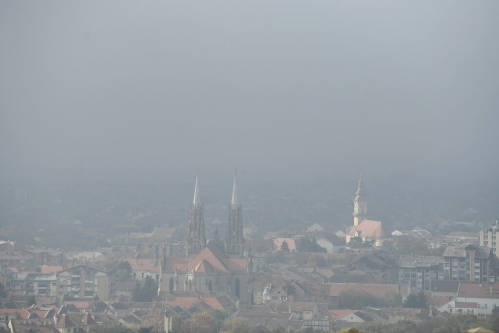 Vršac Zagađenje vazduha u Vršcu, zagadjenje vazduha, vazduh, smog, magla