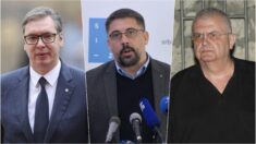 Aleksandar Vučić, Bojan Kostreš i Nenad Čanak
