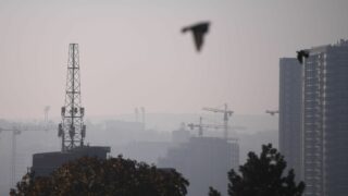 Zagađen vazduh u Beogradu, smog, magla zagađenje, zagadjenje