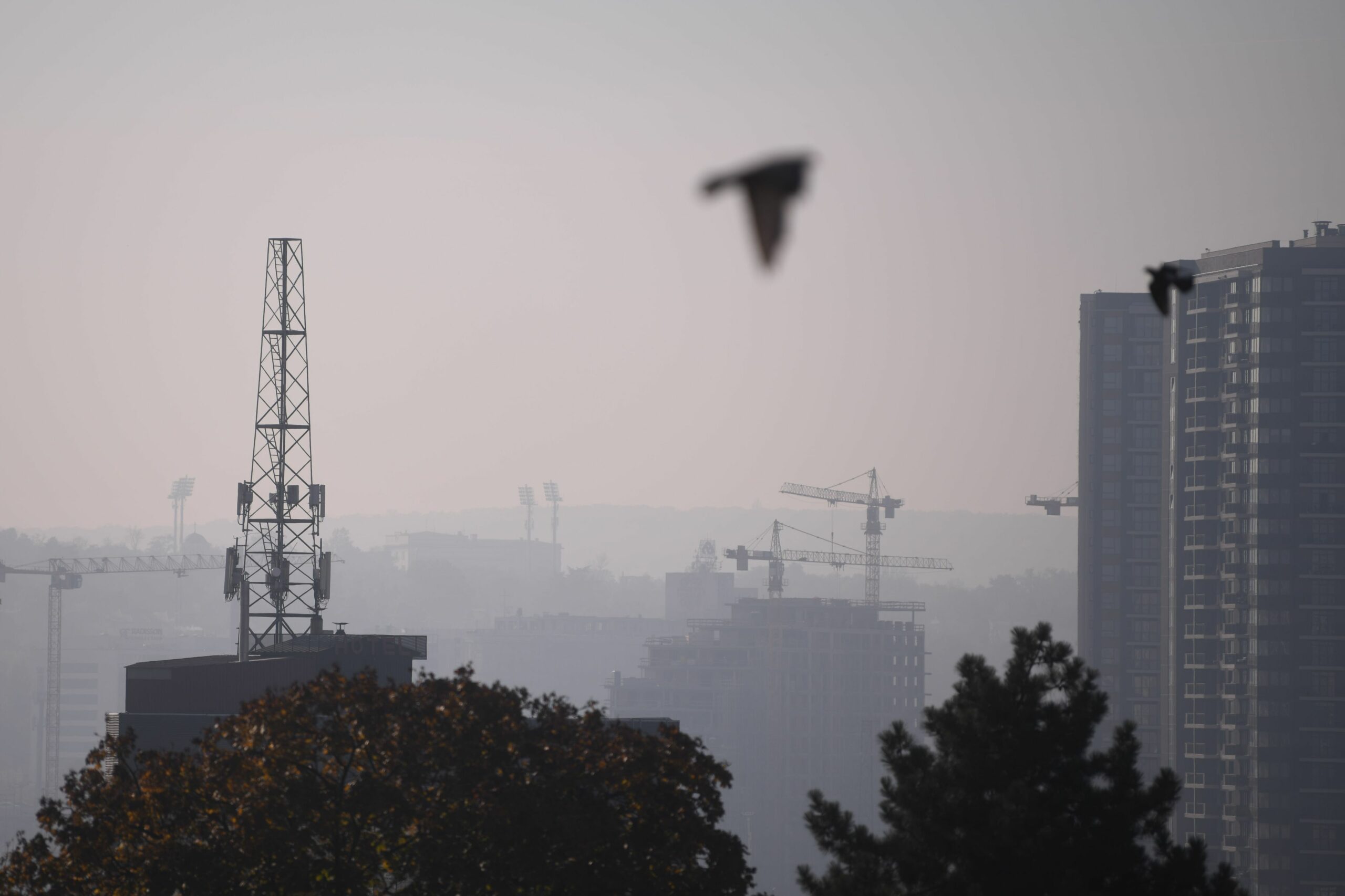 Zagađen vazduh u Beogradu, smog, magla zagađenje, zagadjenje