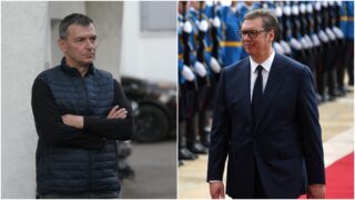 Aleksandar Jovanović Ćuta i Aleksandar Vučić