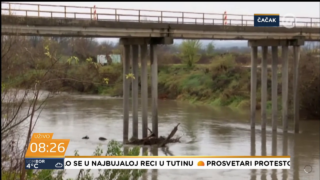 Most oštećen 2020. godine, preko reke moguće samo u Čačku ili Kraljevu