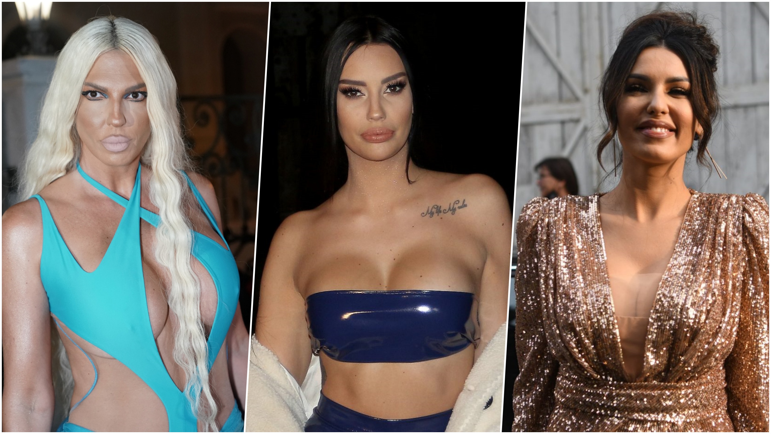 Jelena Karleuša, Katarina Grujić i Tanja Savić,