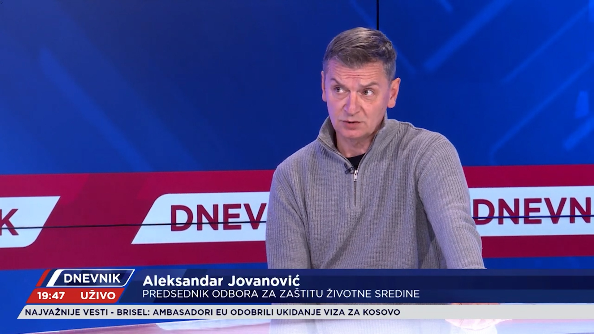 GOST Predsednik Odbora za zaštitu životne sredine Aleksandar Jovanović Ćuta