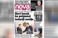 Nova, naslovna za ponedeljak 05. decembar 2022. broj 442, dnevne novine Nova, dnevni list Nova Nova.rs