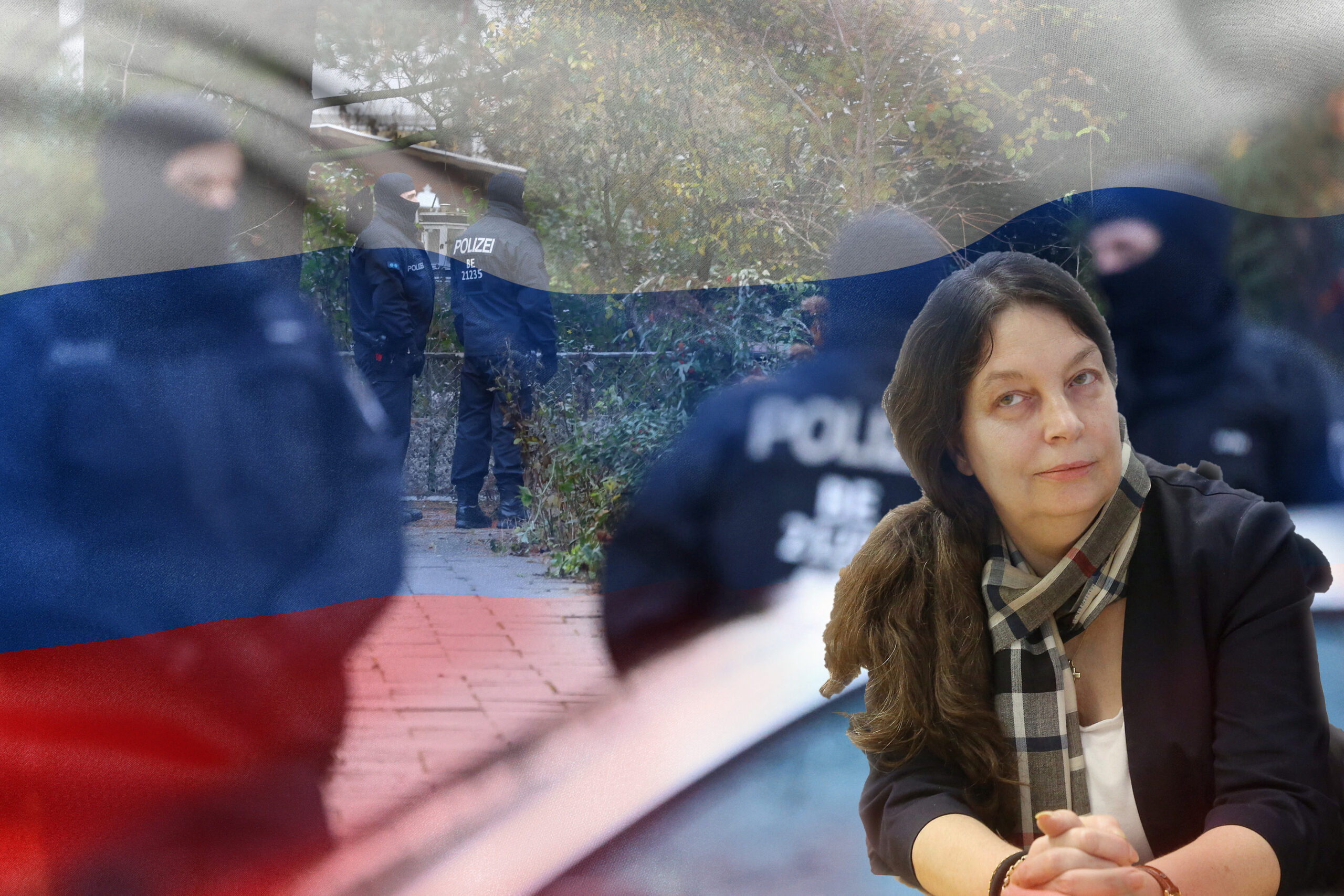 Nemačka, policija, hapšenje, Birgit Malsack-Winkemann, ruska zastava
