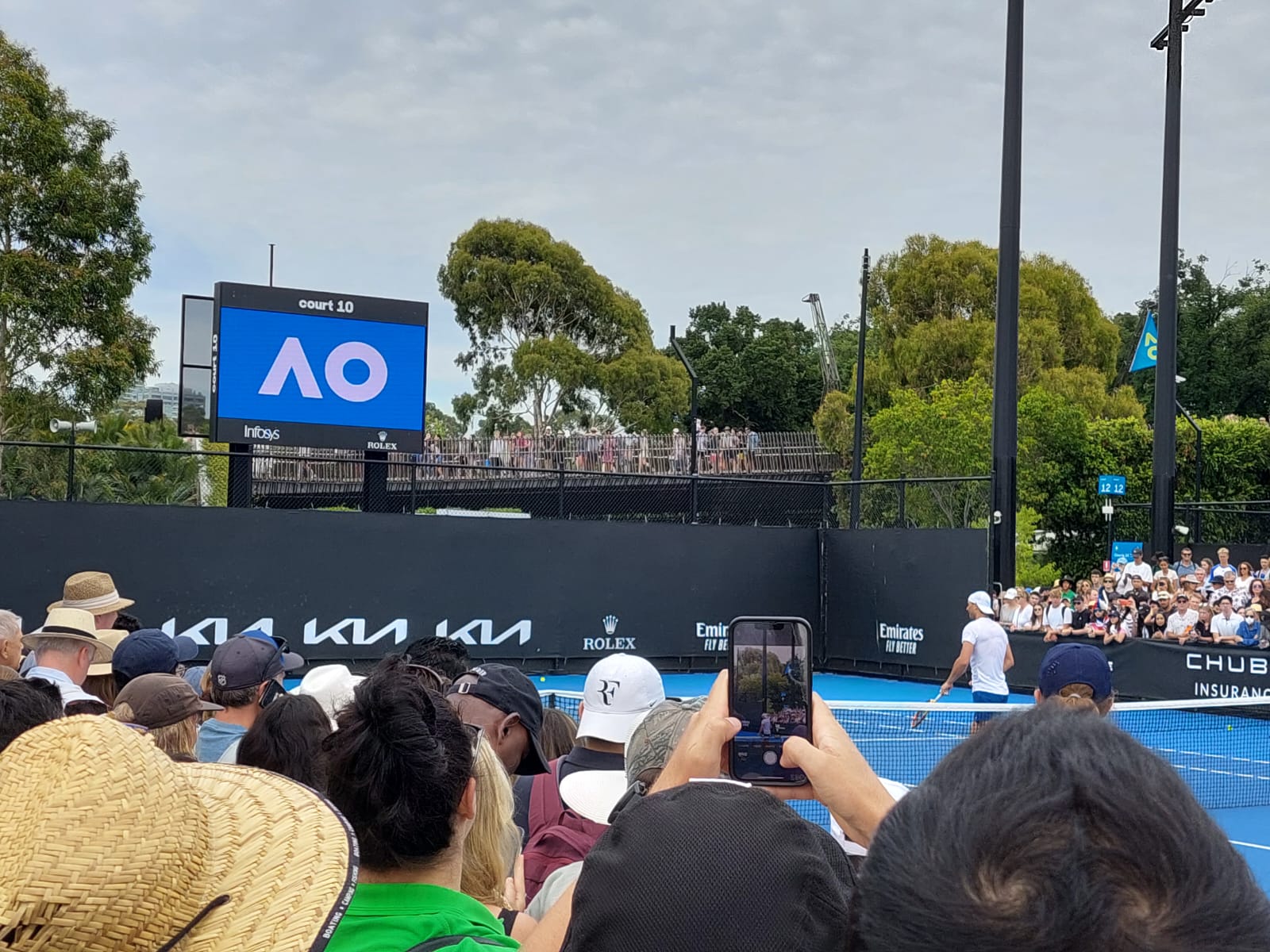 Rafael Nadal trening