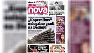 Nova, naslovna za utorak 17. januar 2023. broj 477, dnevne novine Nova, dnevni list Nova Nova.rs