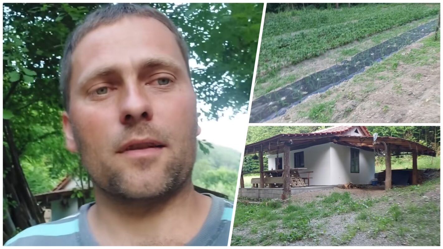 Slika broj 1659558. Kupio imanje u Srbiji za 400 evra i napravio svoj mali raj VIDEO