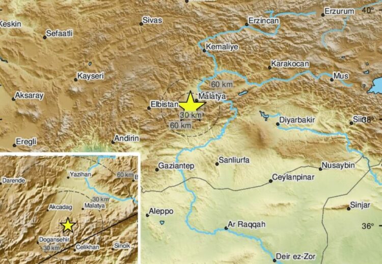 turska zemljotres EMSC printskrin