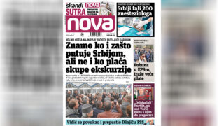 Nova, naslovna za utorak 14. mart 2023. broj 524, dnevne novine Nova, dnevni list Nova Nova.rs