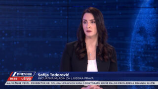 GOST Programska direktorka Inicijative mladih za ljudska prava Sofija Todorović.