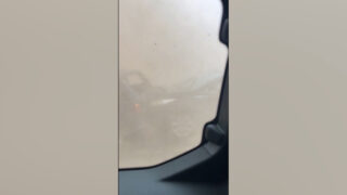 Dramatičan snimak peščane oluje kod Subotice, vožnja bila nemoguća