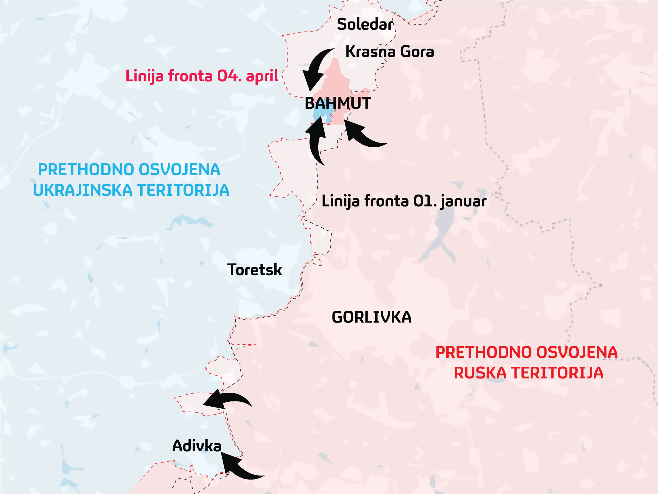 Veliki, blatnjavi slom ruske zimske ofanzive u Ukrajini