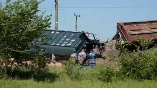 Krim: Vagoni sa žitom iskočili iz šina usled eksplozije