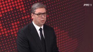Aleksandar Vučić gost u Dneniku RTS-a