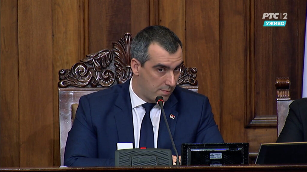 Vladimir Orlić kaznio opoziciju, izrekao opomeni Dragani Rakić zbog 