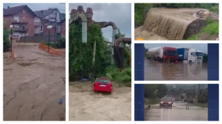 Poplave u Novom Pazaru i Kosjeriću