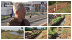 Pretnja za bezbednost građana Niša: Dok Srbiji prete poplave raskopan bedem duž Nišave zbog izgradnje podzemnog dalekovoda