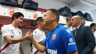 Barak Bahar, FK Crvena zvezda svlačionica