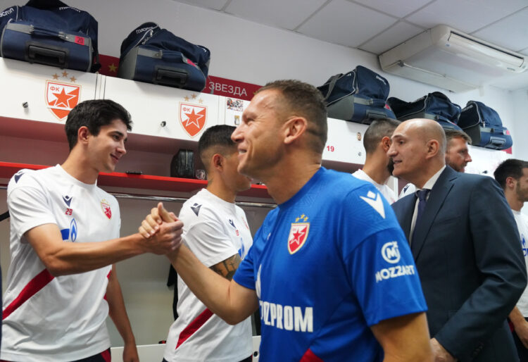 Barak Bahar, FK Crvena zvezda svlačionica