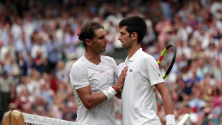 Rafael Nadal i Novak Đoković na Vimbldonu