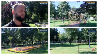 Novopazarski park opčinio posetioce cvetnim aranžmanima