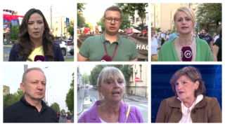Pogledajte kako su izgledali deveti protesti "Srbija protiv nasilja" kroz objektive TV Nova