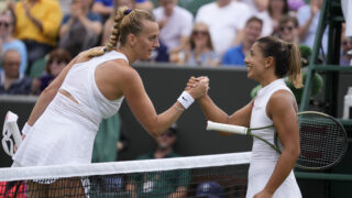 Natalija Stevanović i Petra Kvitova