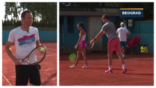 Rekreativno igranje tenisa kao humanitarna akcija