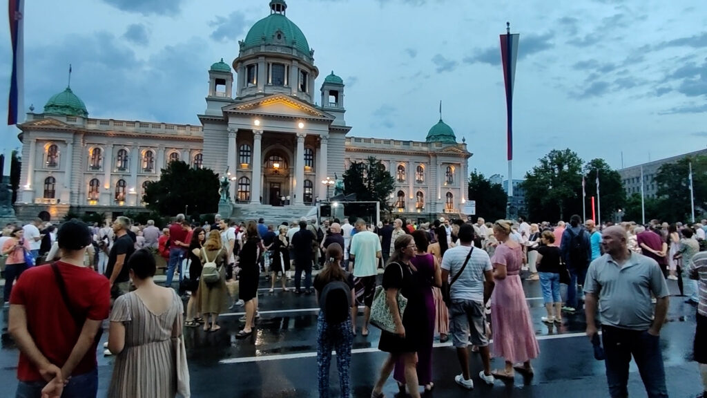 Protest Obradović, Cvijić, Nikitin