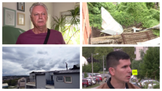 Nevreme odnelo krov na nelegalizovanoj zgradi u Žarkovu, posledice oluje vidljive i u Mirjevu