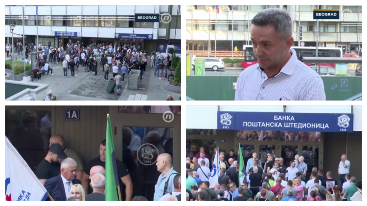 Počeo protest sindikata radnika EPS-a: Poštanska štedionica blokirala račune za solidarnu pomoć