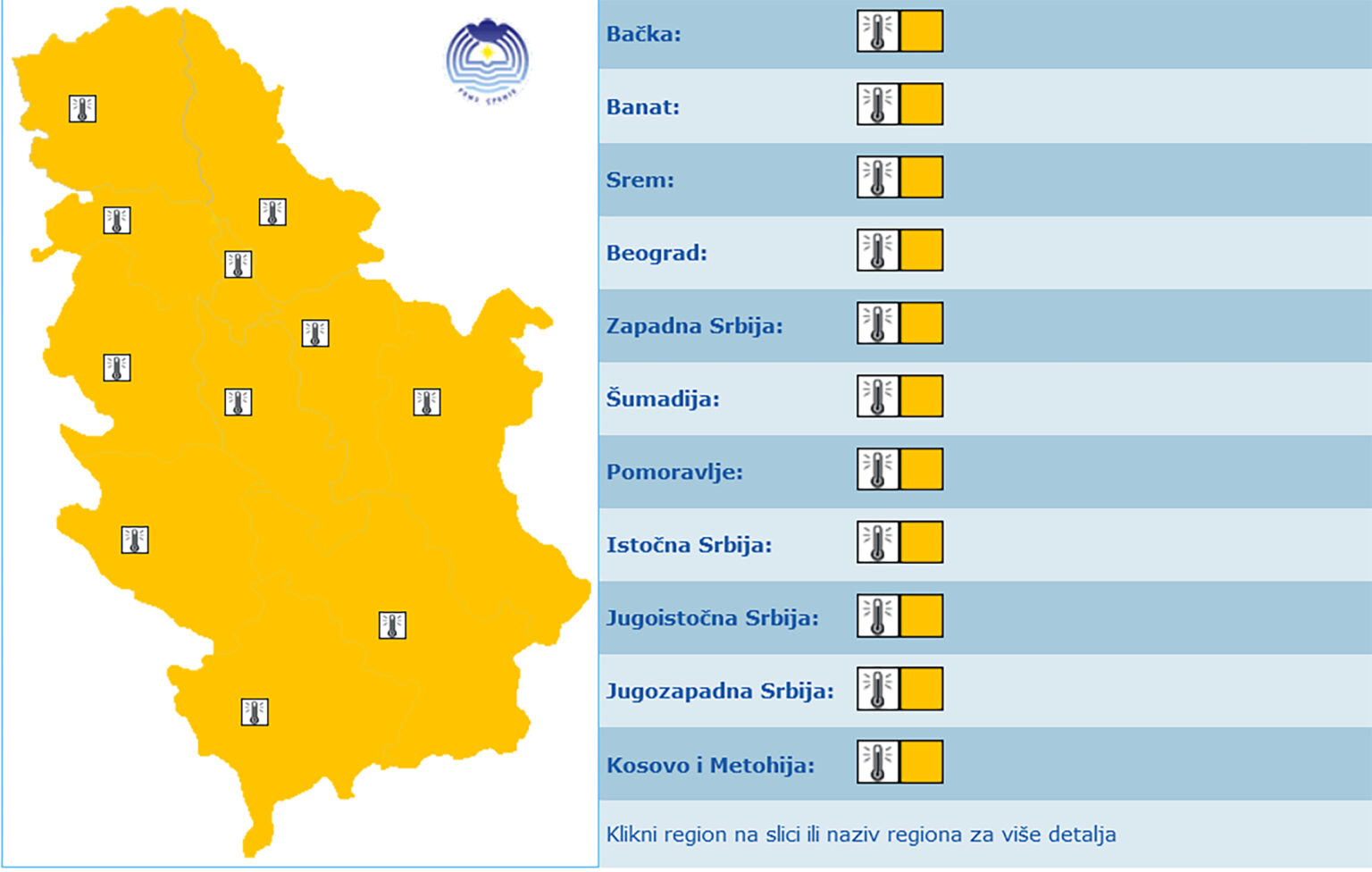 Vikend Prognoza: Za Ove Delove Srbije Upaljen Je Crveni Meteoalarm