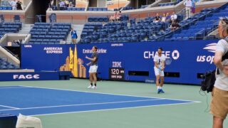 Novak Đoković i Tejlor Fric US Open 2023